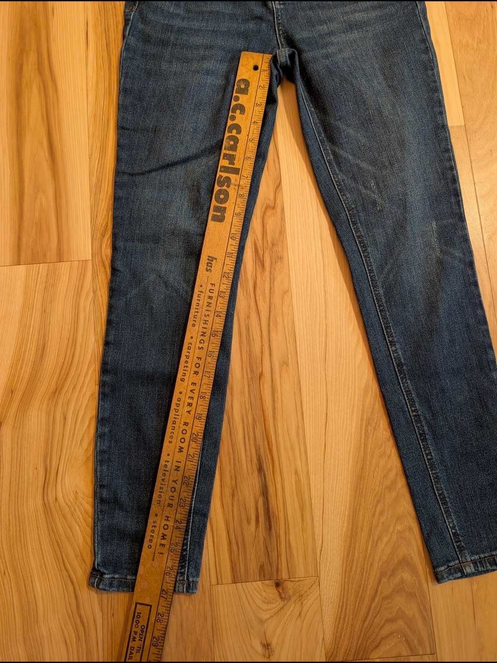 Judy Blue High Waist Tummy Control Skinny Jeans Women's Size 7 / 28 - Picture 7 of 7